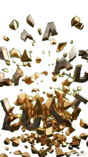 Gold Crown Shatters — Lead Lost — TikTok LIVE PK battle overlay effect