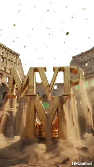 Golden Rising Arena WIN — TikTok LIVE PK battle overlay effect