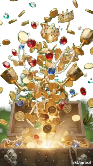 Treasure Chest Bonus Mission — TikTok LIVE PK battle overlay effect
