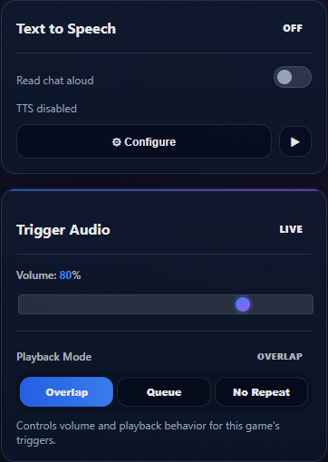 TTS & Audio